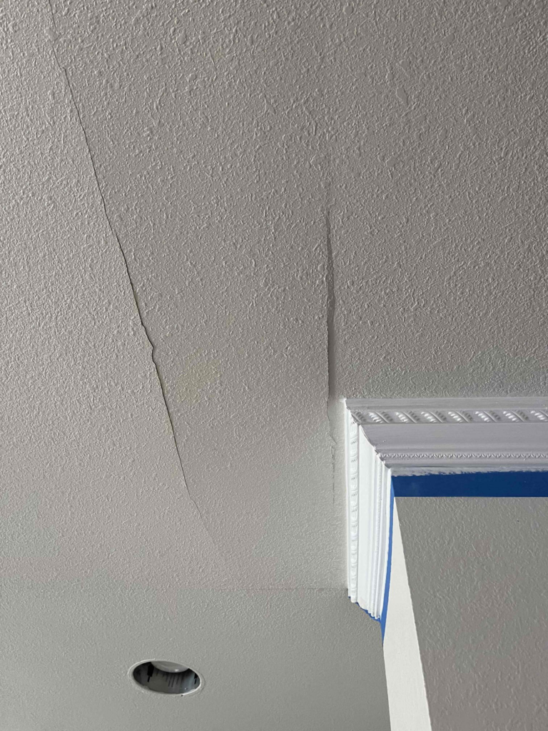 Drywall crack repair