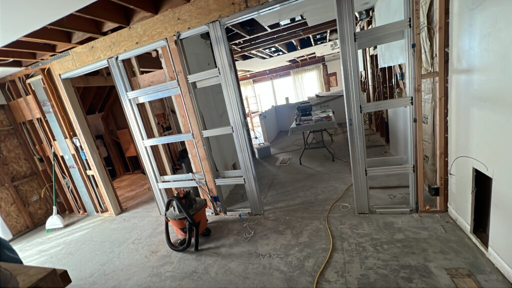 New Construction Drywall installation