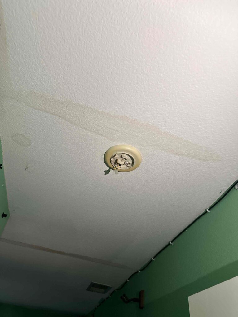 drywall Water damage repair
